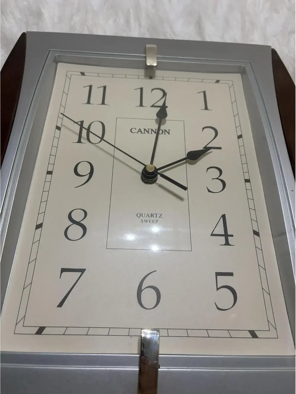 Vintage Cannon Quartz Sweep Wall Clock - Works